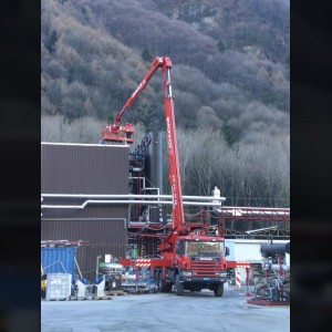 Truck mounted lift 40m