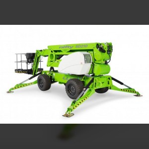 Articulating boom lift 21m with stabilizer