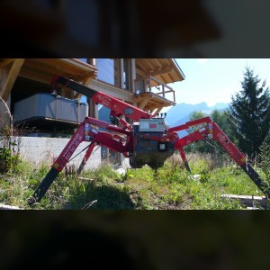 Spider crane 8.8m